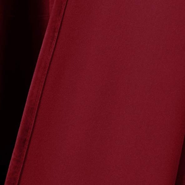 Tung lystett gardin i fløyel