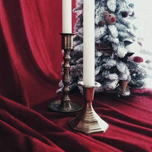 Sennepsgul lystett gardin i velur