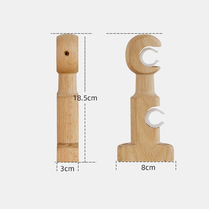 Klassisk gardinstang i tre-look