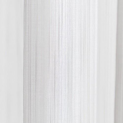 Teksturert tynn gardin for stue