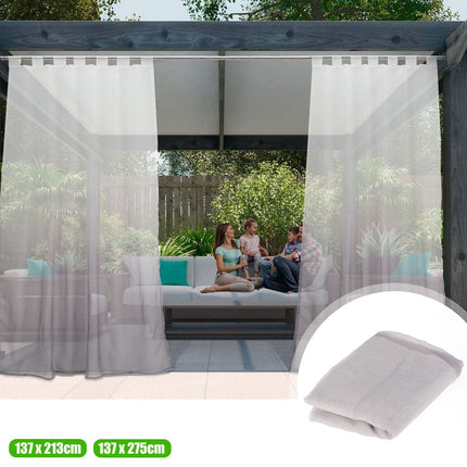 Lett utegardin med gradert farge