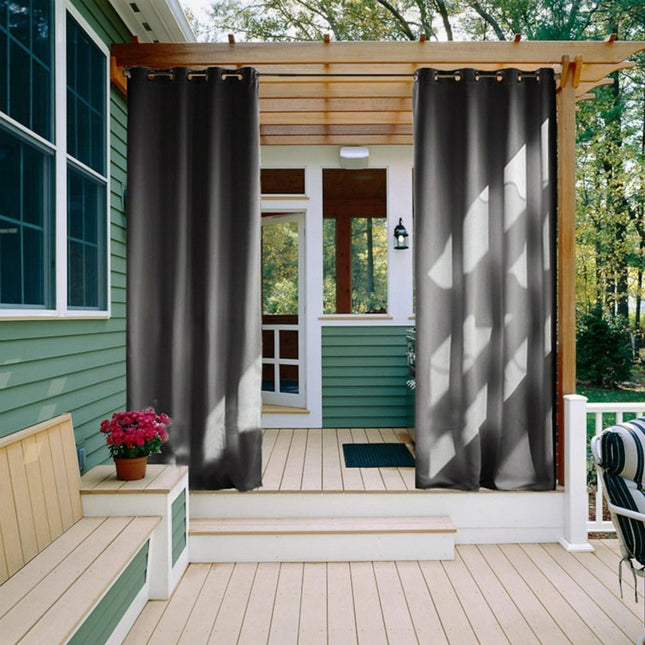 Vannavstøtende utegardin for pergola