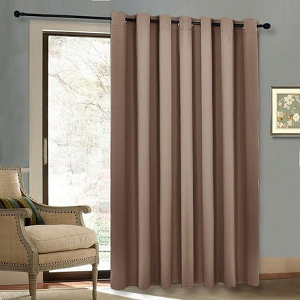 Hvit mørkleggingsgardin for soverom