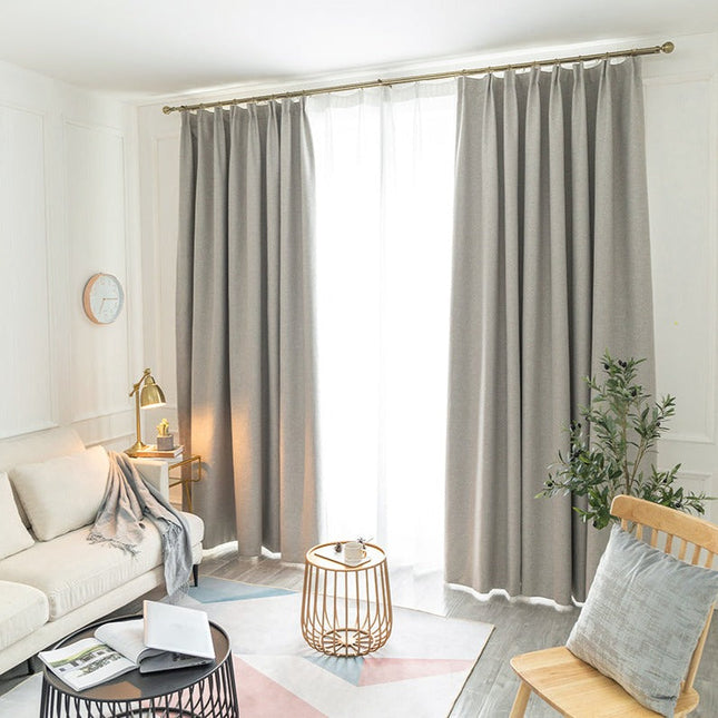 Lystett gardin til stue og soverom