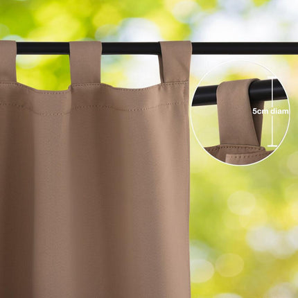 Utegardin med skjulte hemper