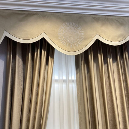 Mørkleggingsgardin Lafayette med en glitrende finish