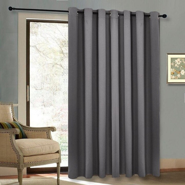 Hvit mørkleggingsgardin for soverom