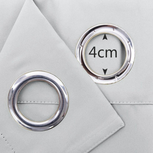 Hvit mørkleggingsgardin for soverom