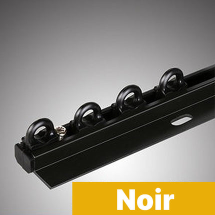 Takmontert gardinskinne for tunge gardiner