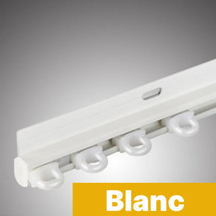 Takmontert gardinskinne for tunge gardiner