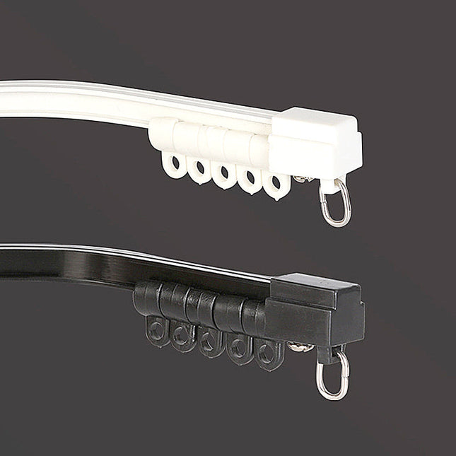 Bøyelig gardinskinne for dusjforheng