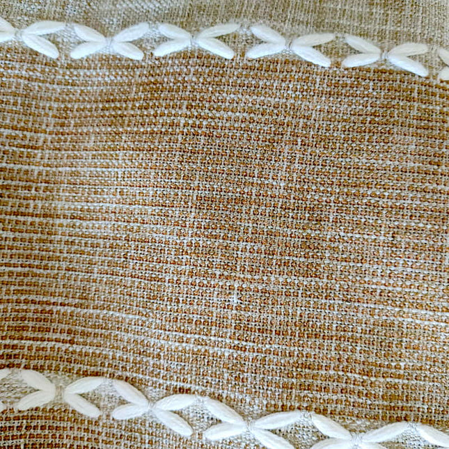 Elegant tofarget gardin til stue