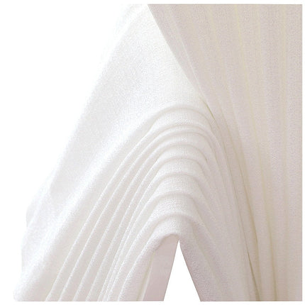 Ensfarget hvit gjennomsiktig gardin for stue