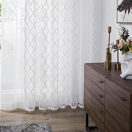 Gardin med elegant marokkansk mønster