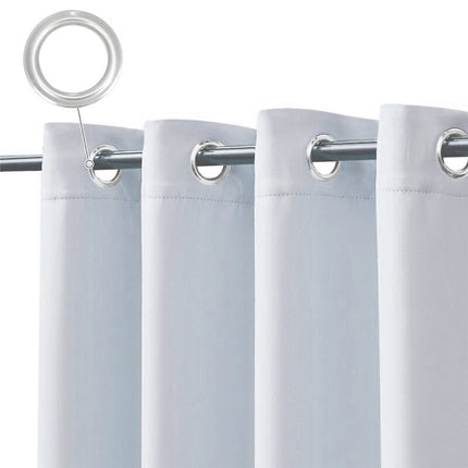 Hvit værbestandig gardin for lysthus