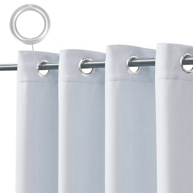 Hvit værbestandig gardin for lysthus