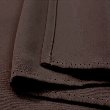 Sjokoladebrun utendørs gardin for terrasse