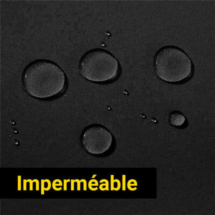 Svart vannavstøtende gardin for utendørs