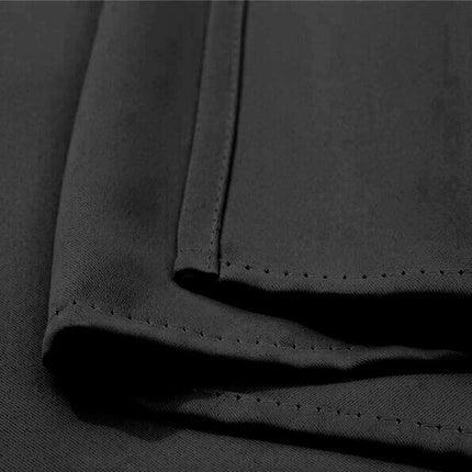 Svart vannavstøtende gardin for utendørs