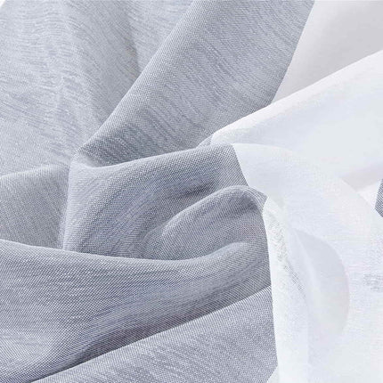 Gjennomsiktig gardin med vertikale striper