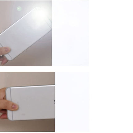 Hvit lystett gardin til soverommet