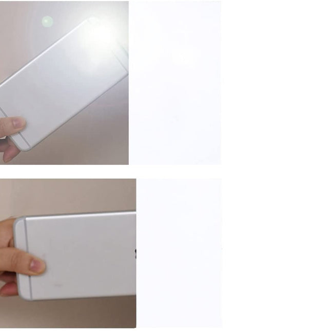 Hvit lystett gardin til soverommet