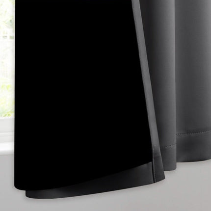 100% lystett og termisk gardin