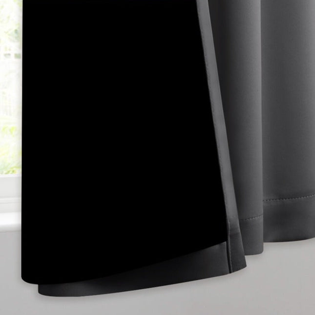 100% lystett og termisk gardin