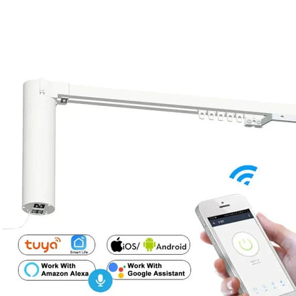 Motorisert gardinskinne for smarte hjem