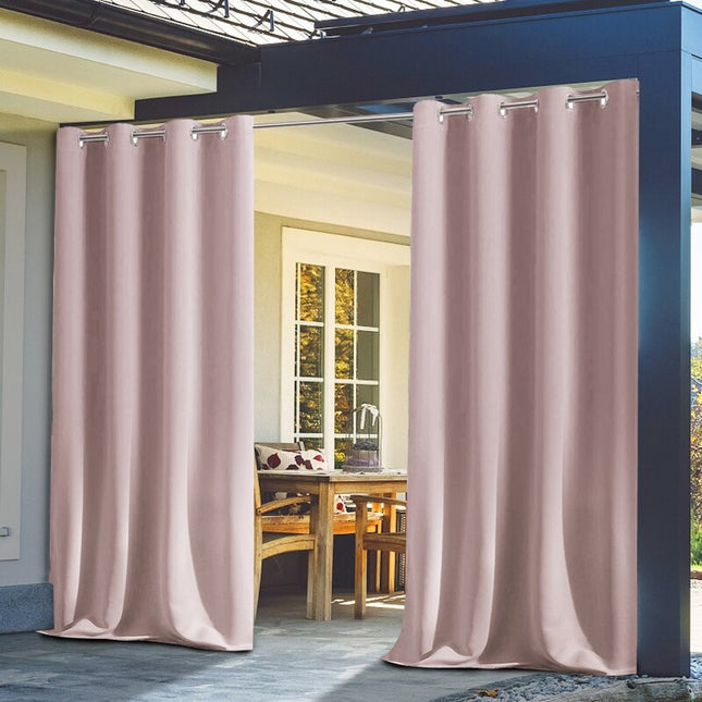 Vannavstøtende gardin for veranda og utestue