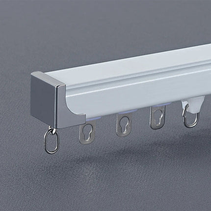 Dobbel gardinskinne for takmontering