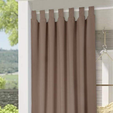 Utendørsgardin med stropper for pergola