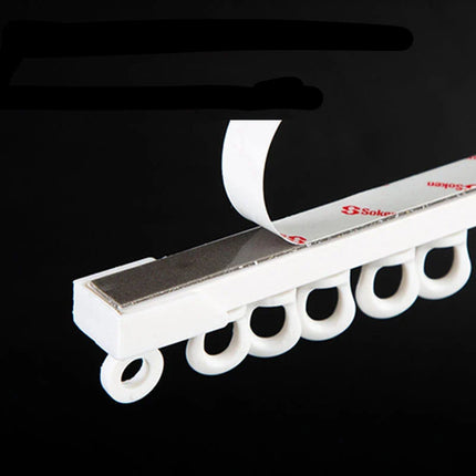 Gardinskinne uten boring for enkel montering