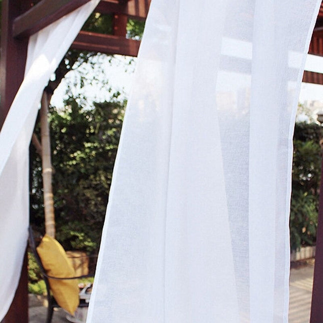 Lett vanntett gardin for utebruk