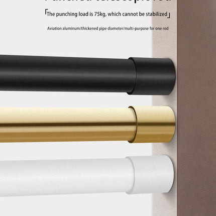 Teleskopisk gardinstang med justerbar lengde