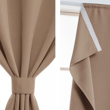 Vindtett gardin for utendørs bruk