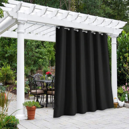 Værbestandig utegardin for hagepaviljong