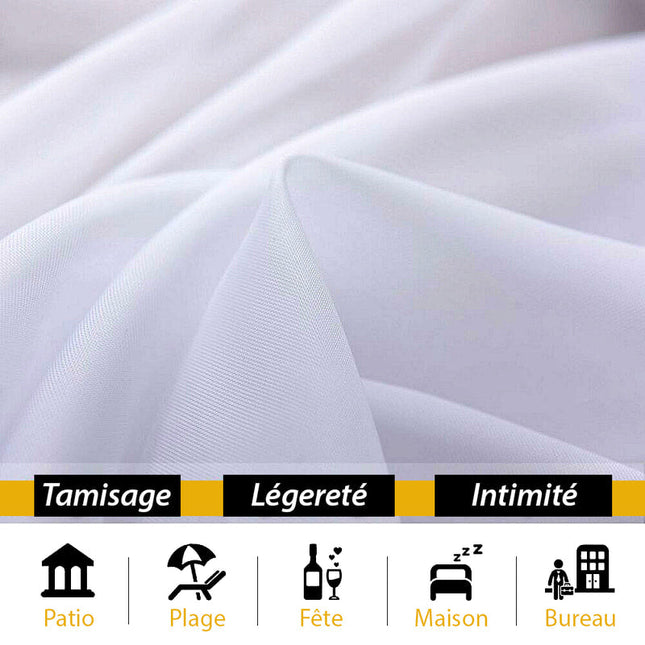 Tynn utendørs gardin for hagepaviljong