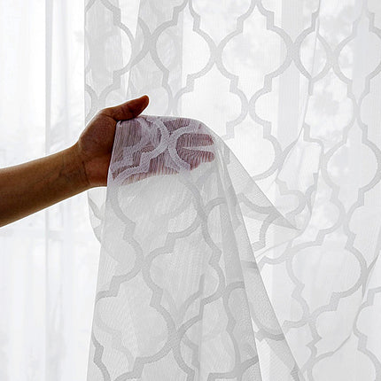 Gardin med elegant marokkansk mønster