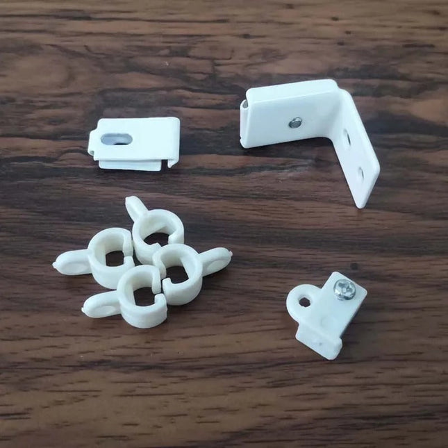 Fleksibel gardinskinne for campingvogn