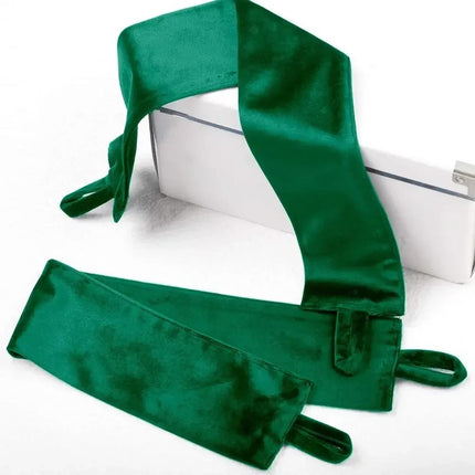 Smaragdgrønn mørkleggingsgardin Cinto i fløyel