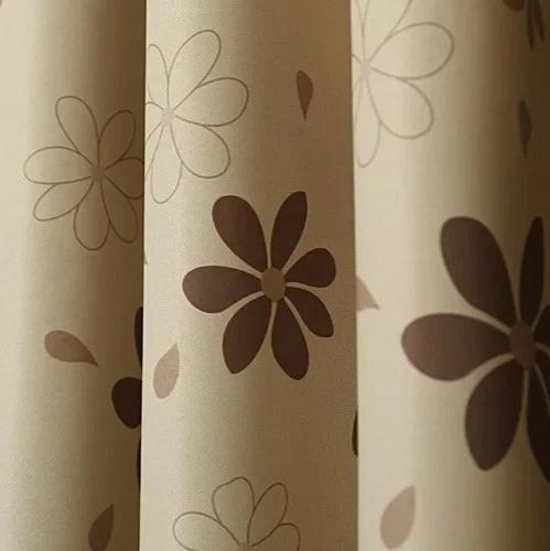 Lystett gardin Inasa med blomstertrykk