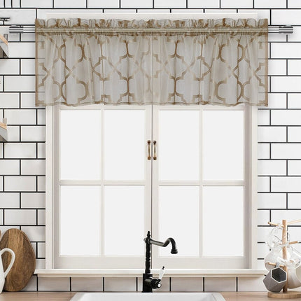 Moderne kjøkkengardin kappe med mønster