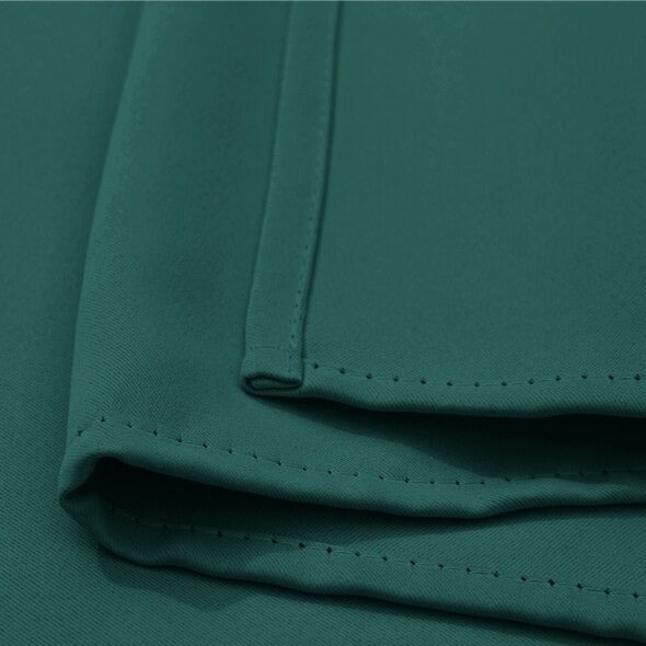 Mørkegrønn lystett utendørsgardin