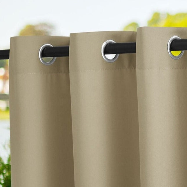 Slitesterk og vanntett verandagardin