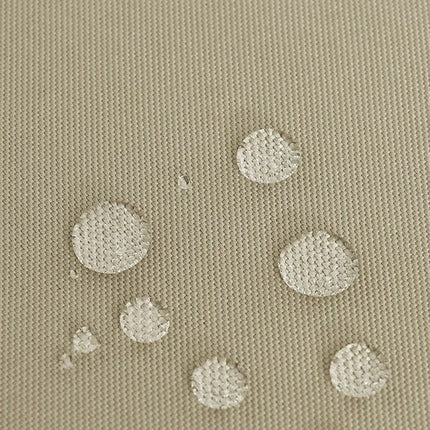 Oransje utegardin for hagepaviljong