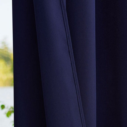 Oransje utegardin for hagepaviljong