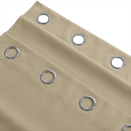 Oransje utegardin for hagepaviljong