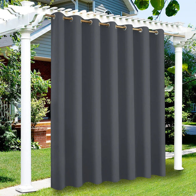 Vanntett utendørs gardin for terrasse