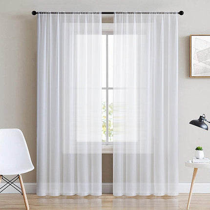 Enkel og elegant tynn gardin